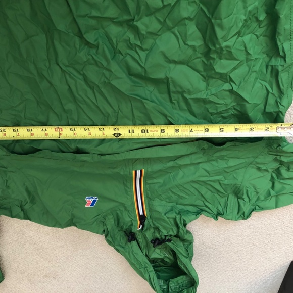 Original green K Way jacket NWOT - Picture 7 of 11